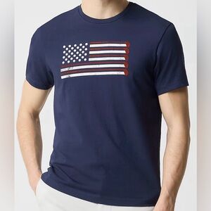 J. Crew Men’s Golf American flag graphic tee - CJ900 - Size XL - NWT